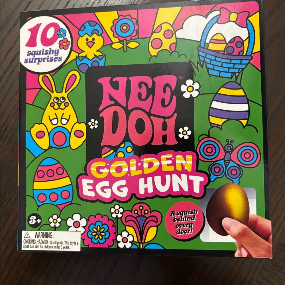 Golden Egg Hunt Kids Toy - Pink & Green Packaging